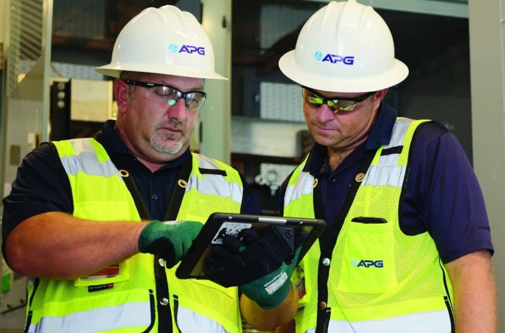 Kelso Building Services team performing MEP+ Service Solutions, highlighting efficiency, preventative maintenance, and system reliability.